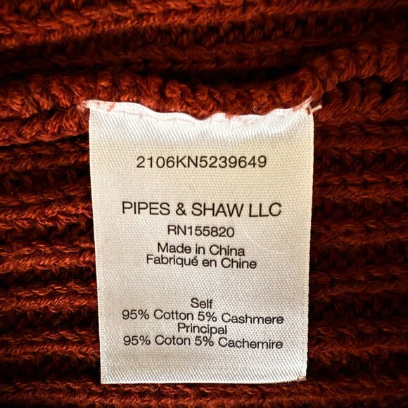 Veronica Beard Misty Half Zip Sweater in Rust Size XS - Picture 6 of 9